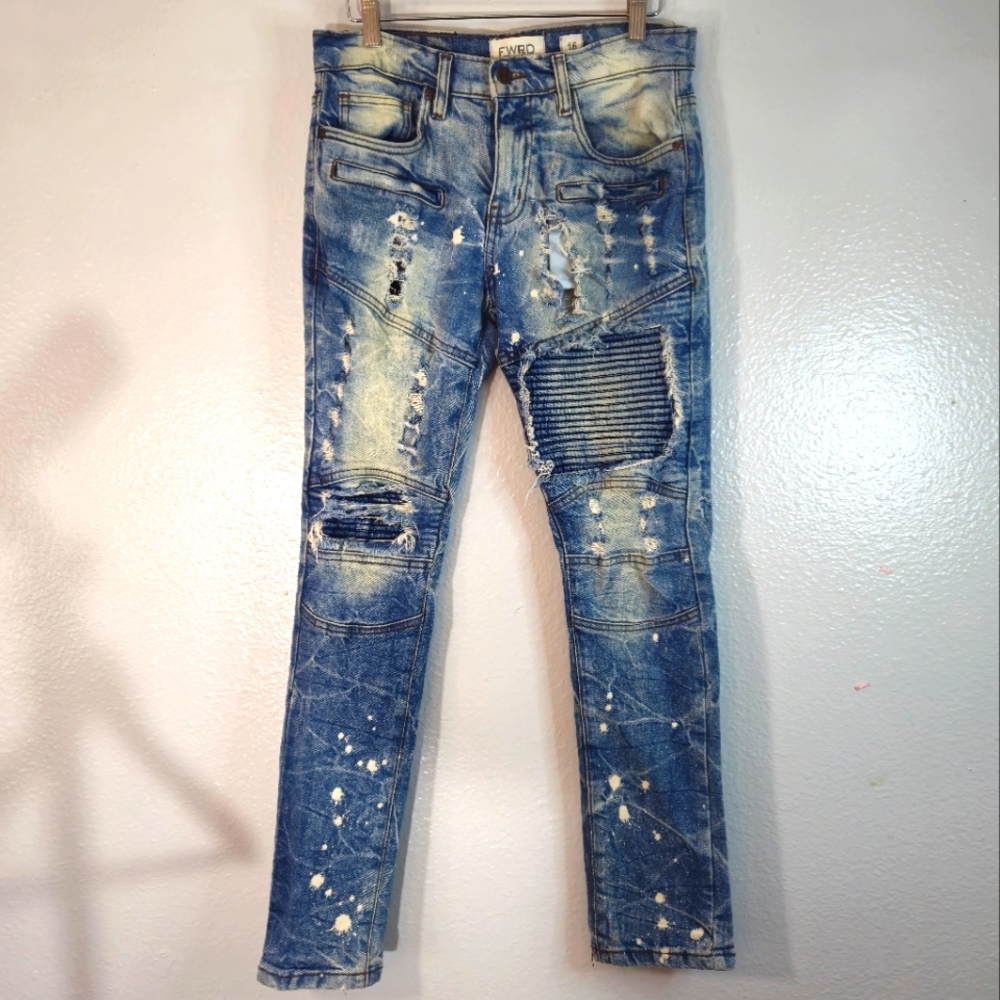 FWRD Denim & Co Kid's Motocross Slim Jeans